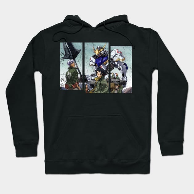 Collage of Tekkadan Team Hoodie by ArtEnginering